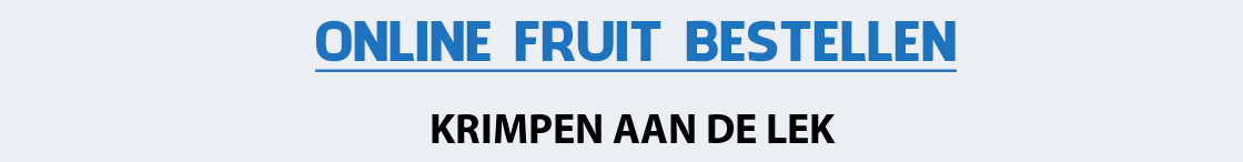 fruit-bezorgen-krimpen-aan-de-lek